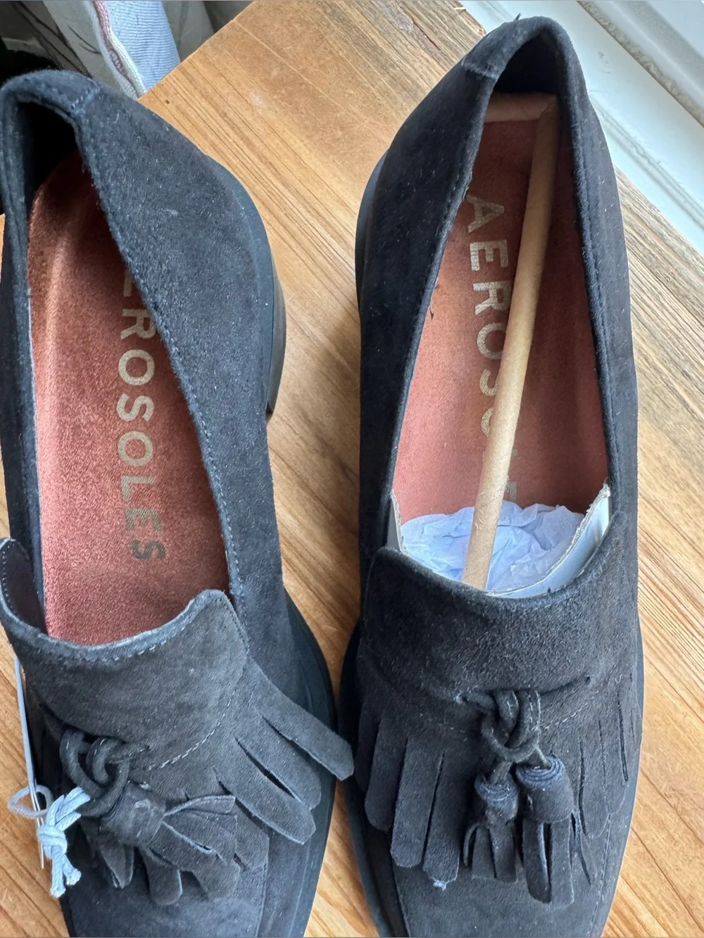 NWT Aerosoles Gibes Women’s Heeled Loafers 9